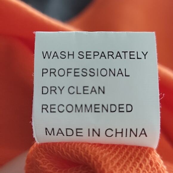 For G and PL Women's Pumpkin Top Size Large Orange with Face 3/4 Sleeves - Picture 5 of 7